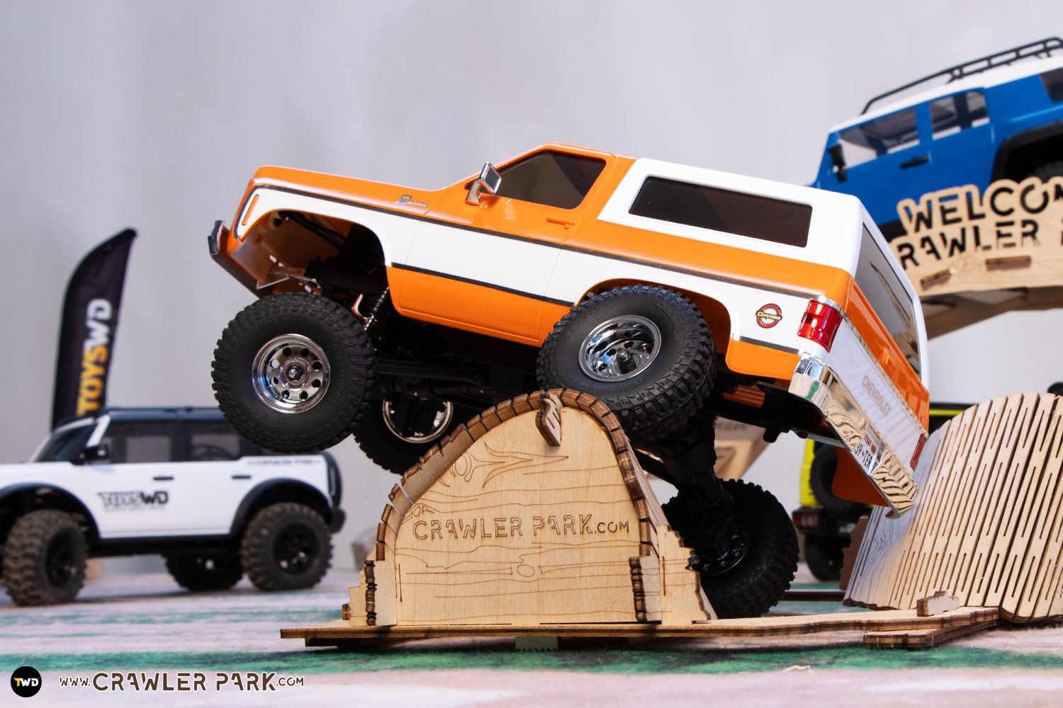 Home Kit Of Obstacles For Rc Crawler Park Course Scale